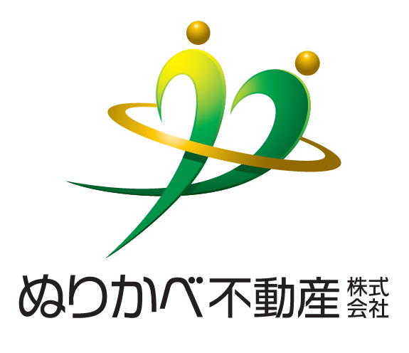 不動産業と近未来と金のロゴ