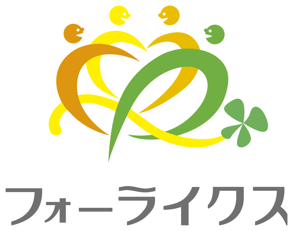 金融／保険／投資関連と親しみ／優しいと黄のロゴ